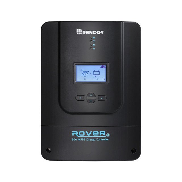Renogy Rover 60 Amp MPPT Solar Charge Controller with BT-1 Bluetooth Module + Renogy One Core