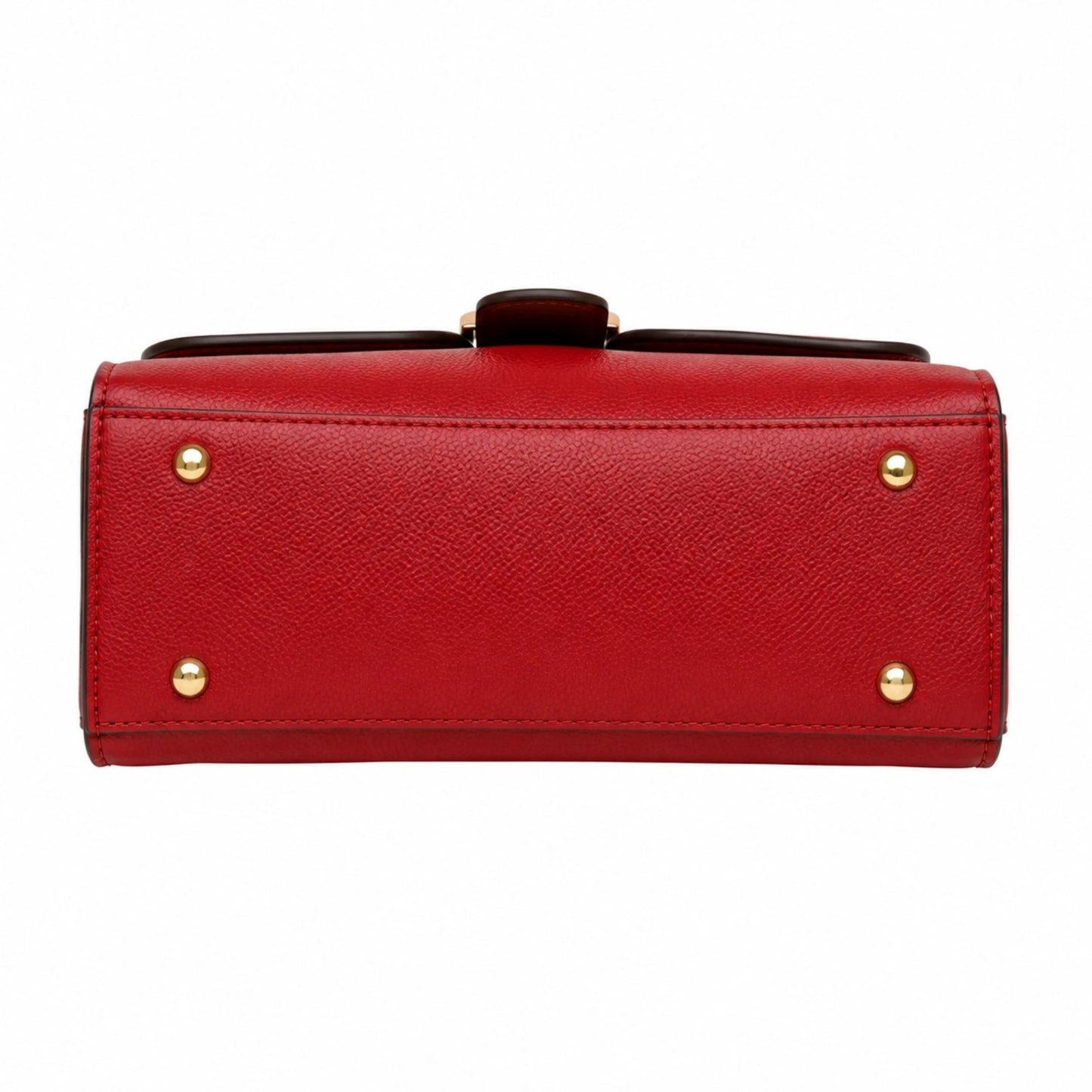 Women's Red Top Handle Shoulder Bag