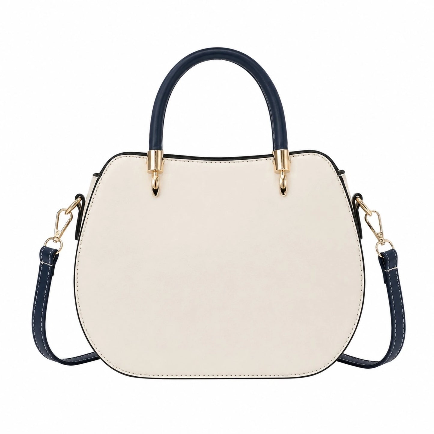 Women's Structured Faux Leather Handbag