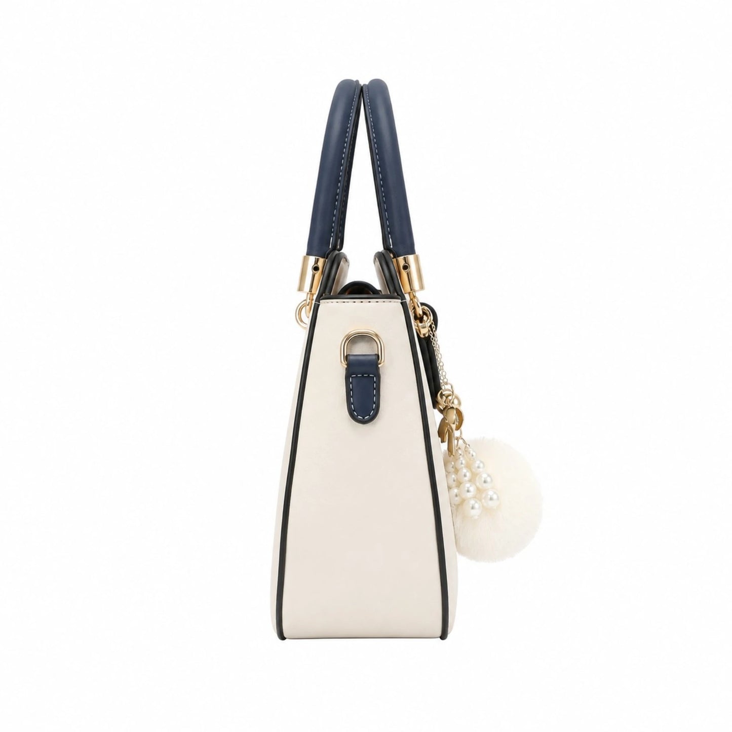 Women's Structured Faux Leather Handbag