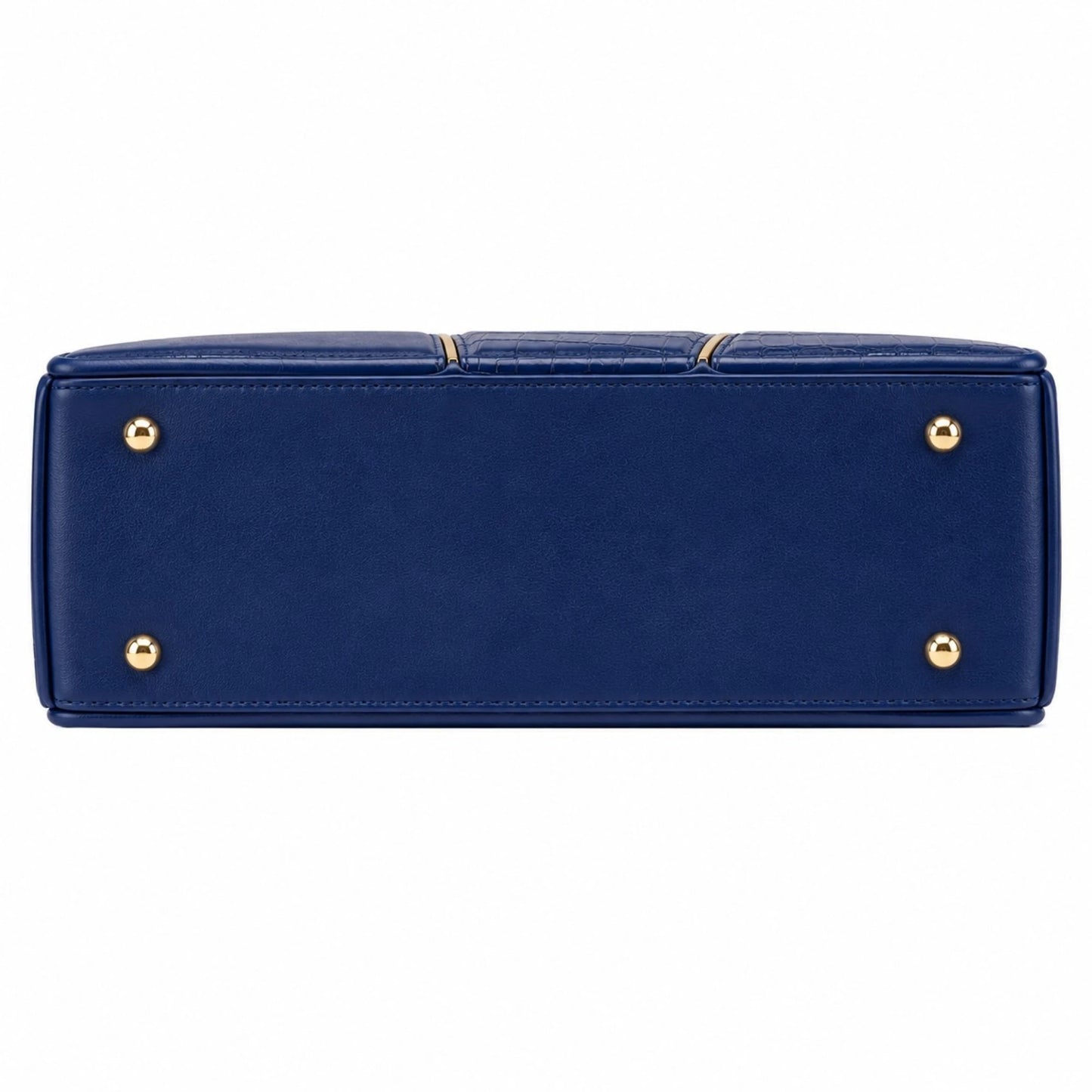 Women's Structured Leather Shoulder Handbag