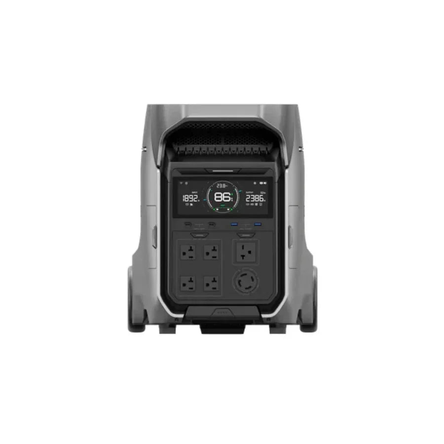 [Triple Kit] EcoFlow DELTA Pro 3 Portable Power Station + Smart Home Panel 2